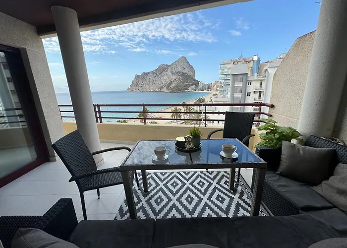 Lägenhet Aloha Duplex Ii, Primera Linea De Playa Calpe